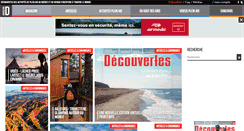 Desktop Screenshot of decouvertesmag.com